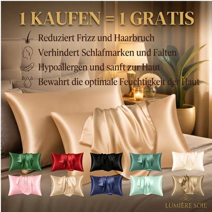 Satijnen kussensloop – zijdezacht voor huid & haar