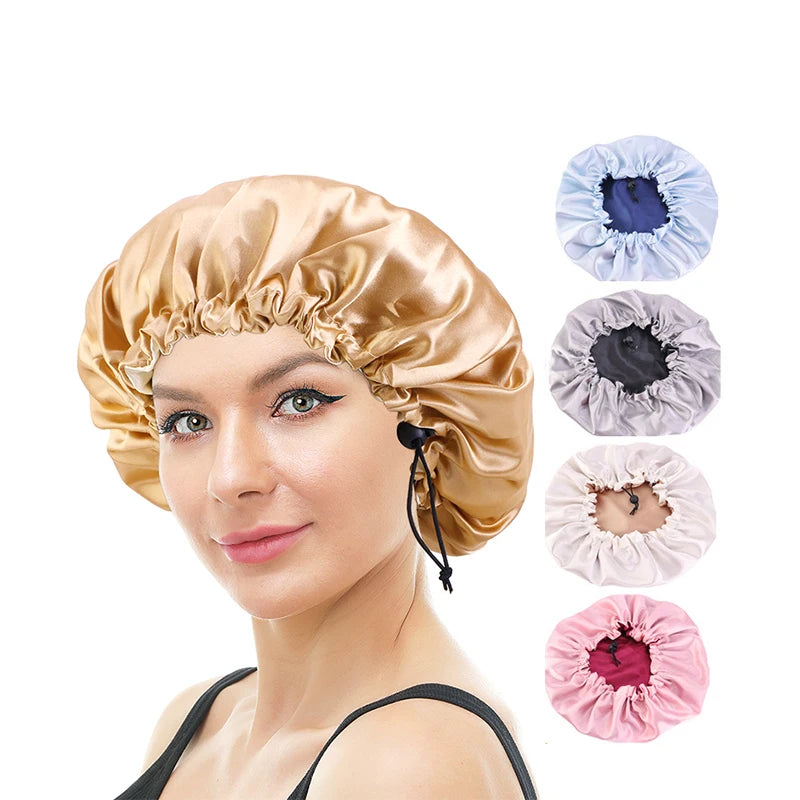 Satin-Haarhaube