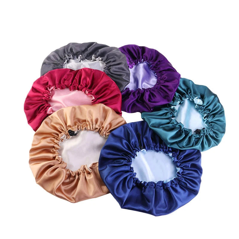 Satin-Haarhaube